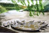 21 - Barbara Hilton - Boating on the River Wye - Watercolour.jpg